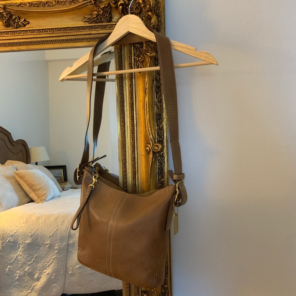 Leather Coach Bag